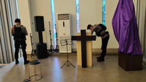 Sterilisasi Gereja Regina Caeli, Polisi Pastikan Ibadah Kamis Putih Berjalan Aman