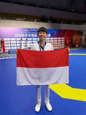 Ketum PBTI Letjen TNI Richard Tampubolon : Bangga, Atlet Taekwondo Raih Satu Medali Perak di China
