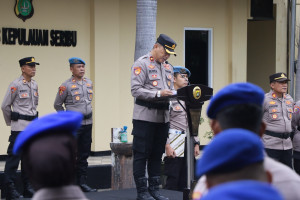 Polres Kepulauan Seribu Gelar Upacara Hari Kesadaran Nasional, Perkuat Disiplin dan Pengabdian Personel