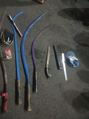 Patroli TPPP Polres Metro Jakarta Utara Amankan 11 Remaja Diduga Membawa Sajam di Tanjung Priok