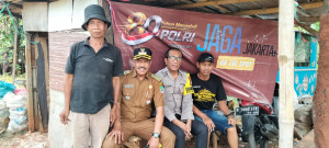 Jaga Jakarta On The Spot :  Bhabinkamtibmas Jatiwarna Ajak Warga Perkuat Siskamling dan Cegah Tawuran