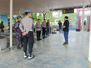 Polres Kepulauan Seribu Rutin Gelar Strong Point di Marina Ancol, Utamakan Keselamatan Penumpang