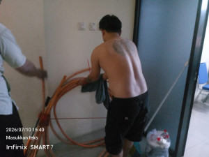 Dua Pria Pencuri Kabel Senilai Rp143 Juta Diamankan Polsek Cikarang Selatan