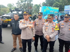 Apel Pengamanan Wisata Ancol, Kapolsek Pademangan Tekankan Pelayanan Humanis