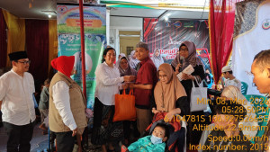 Polres Metro Jakarta Utara Hadiri Buka Puasa Bersama Penyandang Disabilitas di Rumah Qur’an Cilincing