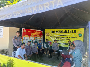 Pospam Ops Ketupat Jaya 2026 Pulau Harapan Siap Layani Pemudik dan Wisatawan, Masyarakat Diimbau Manfaatkan Layanan 110