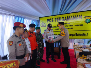 Kapolres Kepulauan Seribu Tinjau 5 Pospam Ops Ketupat 2026, Pastikan Kesiapan Pelayanan Mudik dan Wisatawan