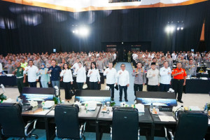 Kapolri Hadiri Rakor Lintas Sektoral, Sinergisitas Stakeholder Kunci Pelayanan Nataru