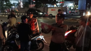 Polsek Metro Penjaringan Gelar KRYD, 9 Motor Tanpa Surat Diamankan