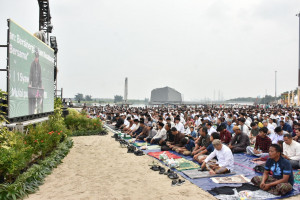 Ancol Gelar Shalat Idul Fitri di Tepi Pantai, Warga Diajak Rayakan Kebersamaan