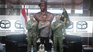 Kapolda Metro Jaya dan Pangdam Jaya Sambangi Mako Kopassus Cijantung, Pererat Sinergi Bersama Pangkopassus