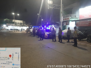 Jaga Jakarta Polsek Koja Gelar Patroli KRYD, Jaga Keamanan dan Ketertiban Lingkungan Warga
