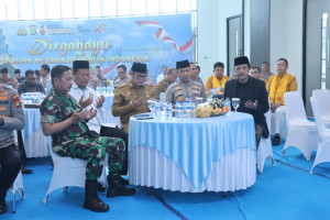 Doa Bersama Lintas Agama Perkuat Kebersamaan Sambut Hari Bhayangkara ke-80 di Polres Metro Tangerang Kota