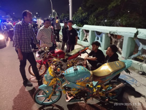 Polsek Metro Penjaringan Gelar Kegiatan Rutin yang Ditingkatkan (KRYD) Demi Jaga Keamanan Warga
