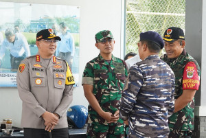 Polres Metro Jakarta Utara Gelar Pengamanan Presiden RI dalam Rangka Kunjungan Kerja Ke Kolinlamil Jakarta Utara