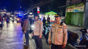 Polsek Pademangan Gelar KRYD untuk Cegah Tawuran, Begal dan Balap Liar