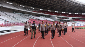 1. 876 Personel Gabungan Siap Memberikan Pelayanan Pada Laga Persija Vs Persijap Jepara