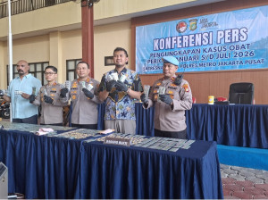 Kapolres Metro Jakpus: Tidak Ada Ruang bagi Pengedar dan Pembeking Obat Keras Ilegal