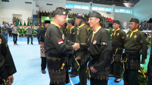Pangdam Jaya Hadiri Pengukuhan Pengprov dan Penyematan Sabuk Hitam Kehormatan Pencak Silat Militer Kodam Jaya