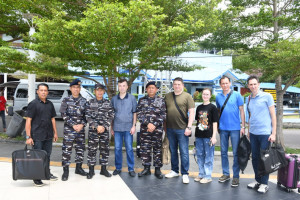 Danlanal Sabang Sambut Kedatangan Duta Besar dan Atase Pertahanan Rusia Serta Crew Kapal Perang RFS Marshal Shaposhnikov-543