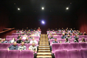 Bangkitkan Semangat Kepahlawanan, Danlanal Bintan Ajak Prajurit Nobar Film The Hostage's Hero