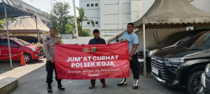 Program Jumat Curhat Polsek Koja Dengar Aspirasi Warga dan Satpam Gereja Petra