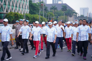Gelar Pekan Olahraga, Kapolri: Upaya Terus Bersama Masyarakat Jelang Hari Bhayangkara ke-80