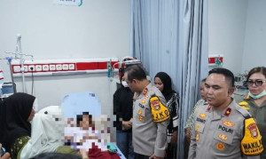 Kapolda Metro Jaya Besuk Korban Tertabrak Mobil di Cilincing, Pastikan Penanganan Maksimal