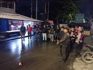 Polsek Metro Penjaringan Intensifkan KRYD, Antisipasi Tawuran dan Kejahatan Jalanan