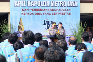 Kapolda Metro Jaya Apresiasi Ojol Kamtibmas yang Gagalkan Aksi Curanmor di Jakarta Timur