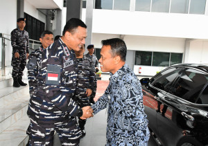 Perkuat Sinergitas Komandan Kodaeral l Terima Kunjungan Audiensi Executive GM Pertamina Regional Sumbagut