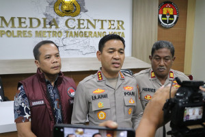 Polres Metro Tangerang Kota Bongkar Peredaran Ganja 1 Kilogram, Satu Pengedar Dibekuk Saat Patroli Malam