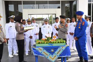 Danlanal Sabang Hadiri Upacara HUT Ke 80 TNI Tahun 2025 di Kota Banda Aceh