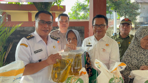 Pengamanan dan Monitoring Penyaluran Bantuan Pangan di Kelurahan Cikiwul Berjalan Aman dan Lancar