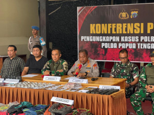 Kamp KKB di Nabarua Dibongkar Aparat Gabungan, Ratusan Amunisi dan Puluhan Juta Rupiah Diamankan