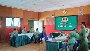 Kodim 1714/Puncak Jaya Cinta Yang Dibaringi Kepatuhan, Personel Resmi Ajukan Izin Nikah