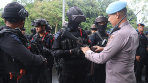 Libatkan 1.300 Personel, Polda Metro Jaya Amankan Laga Persija vs Madura United di GBK