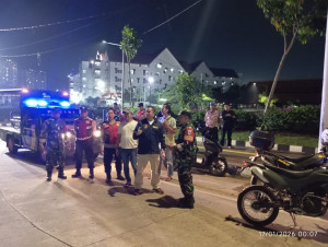Polsek Metro Penjaringan Gelar KRYD, Antisipasi Tawuran dan Kejahatan Jalanan