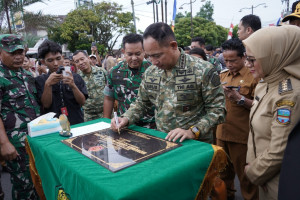 Panglima TNI Resmikan Monumen Panser Saladin, Tumbuhkan Semangat Nasionalisme Masyarakat Cijulang