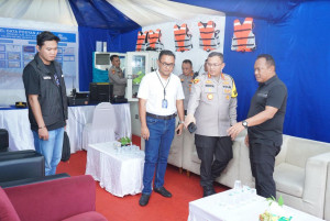 Kapolres Metro Jakarta Utara Cek Pos Pelayanan Natal dan Tahun Baru di Ancol, Pastikan Keamanan Warga