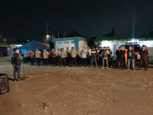 Polisi, Satpol PP dan Warga Bersatu Jaga Kamtibmas Cilincing