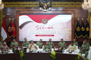 Perkuat Sinergi Pertahanan Negara, Kasad Hadiri Pertemuan Purnawirawan