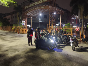 Dukung Program Jaga Jakarta dan Jaga Lingkungan Polsek Pademangan Gelar KRYD di Titik Rawan