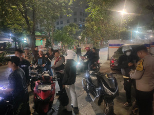 Polsek Metro Penjaringan Intensifkan KRYD, Empat Kendaraan Tanpa Dokumen Terjaring dalam Operasi Malam