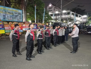 Jaga Jakarta, Jaga Lingkungan : Polsek Metro Penjaringan Intensifkan Patroli KRYD, Persempit Ruang Gerak Pelaku Kejahatan  Malam Hari