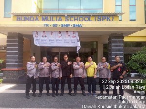 Polisi Ajak Siswa SMA Bunda Mulia Hindari Narkoba dan Kenakalan Remaja