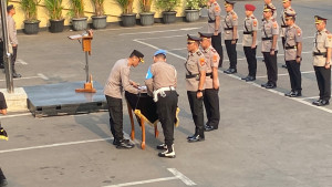 Kapolres Metro Bekasi Kota Pimpin Sertijab Pejabat Utama dan Kapolsek Jajaran