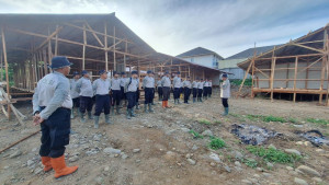 Polri Bangun 100 Unit Huntara untuk Warga Terdampak Bencana di Kapalo Koto Padang