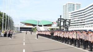 Aksi Buruh KASBI di DPR, 1.464 Personel Siaga Layani Massa dengan Humanis