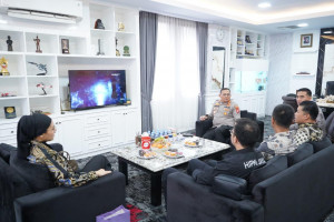 Kapolres Metro Jakarta Utara Terima Kunjungan HIPMI, Dorong Sinergi Bantu Warga Terdampak Banjir